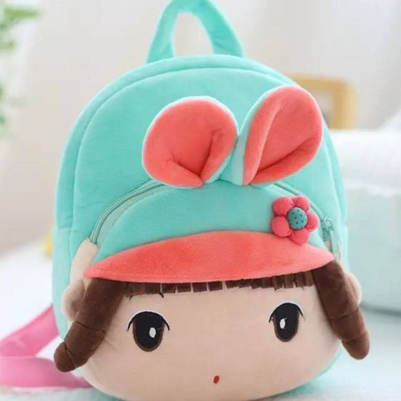 Plush Mini Kids School Backpack - Picture 8 of 9